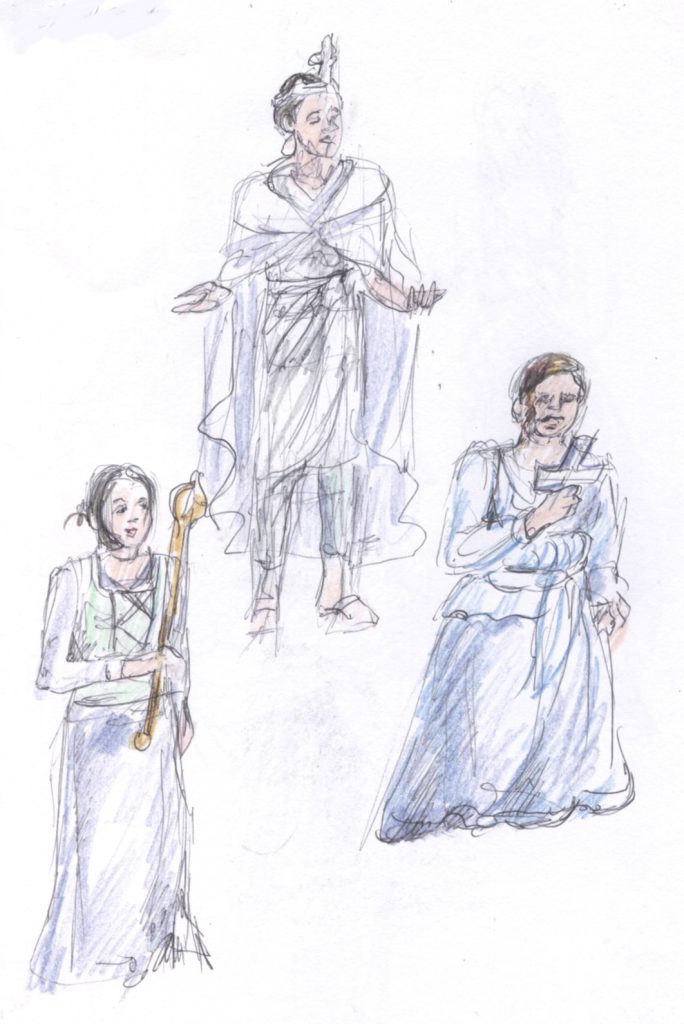 Circle of Virtue: Dramatic ecstatic production by The Song Company