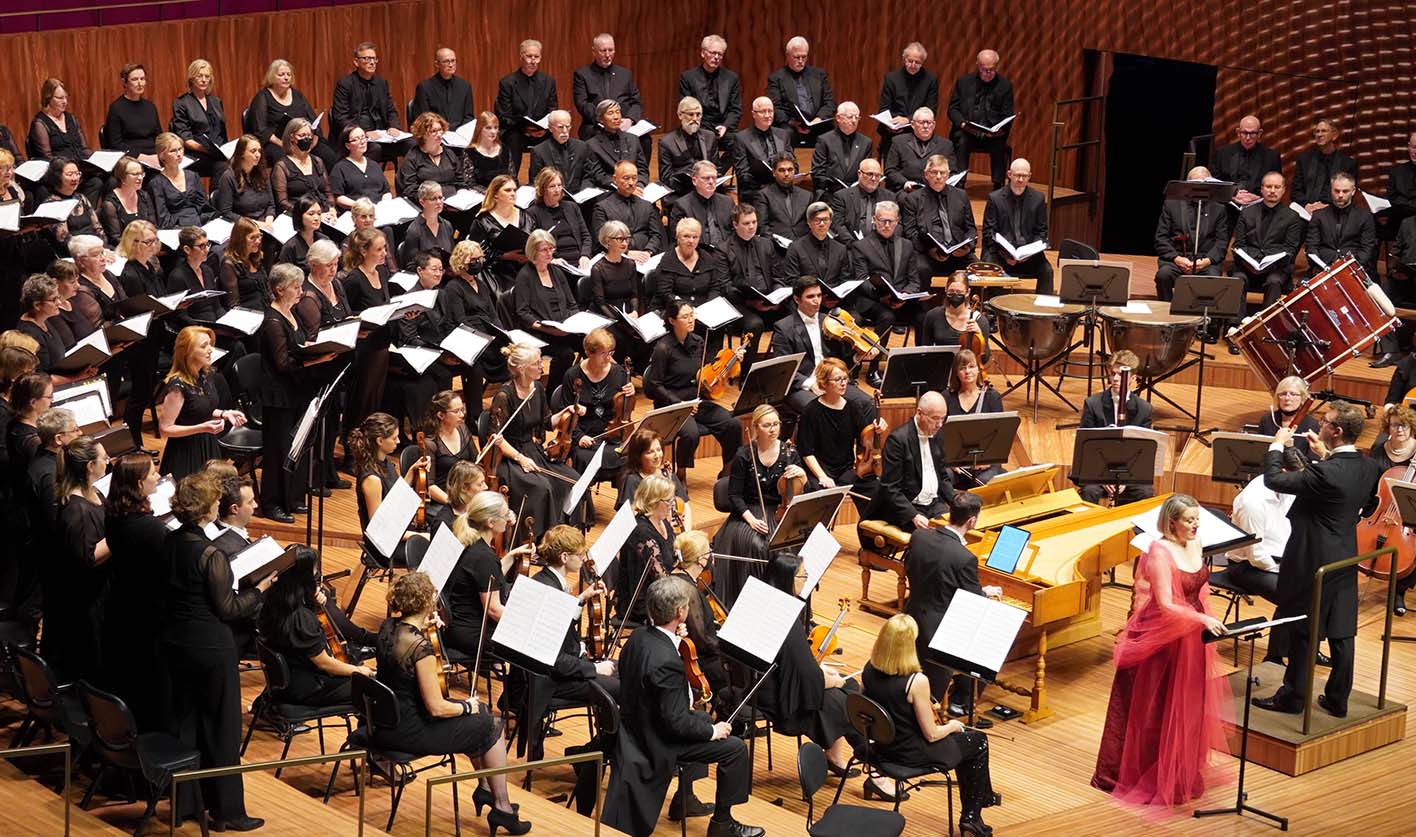 sydney philharmonia choirs presented handel's samson at sydney opera house saturday april 8, 2023 (1). photo, simon crossley meates