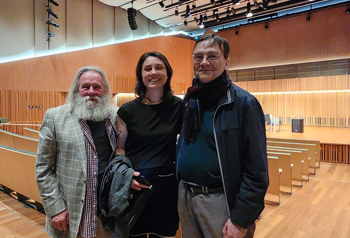 alan holley, melody eötvös, elliott gyger
