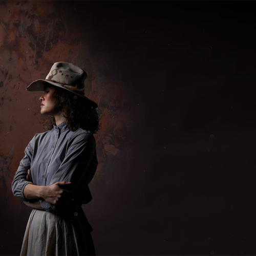 the drovers wife cropped