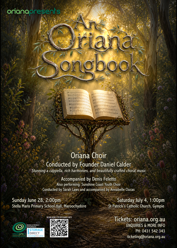 oriana songbook poster