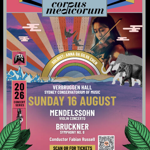 corpus 2026 sydney concert a3 poster
